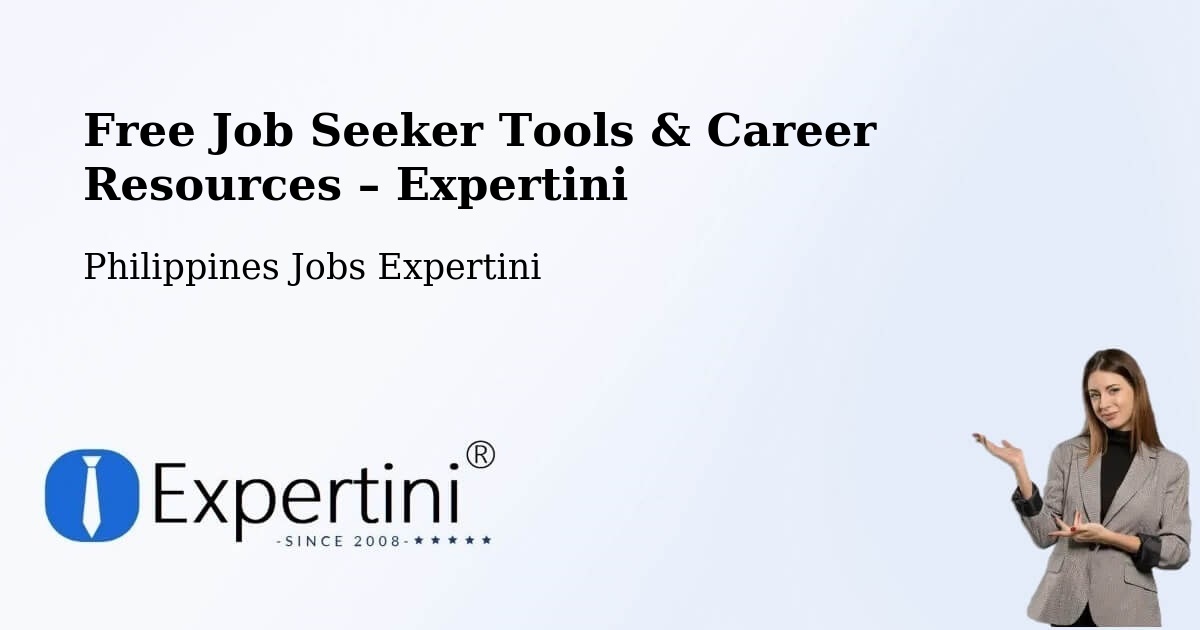 Free Job Seeker Tools & Career Resources – Balangbalang - Balangbalang, Philippines Jobs Expertini